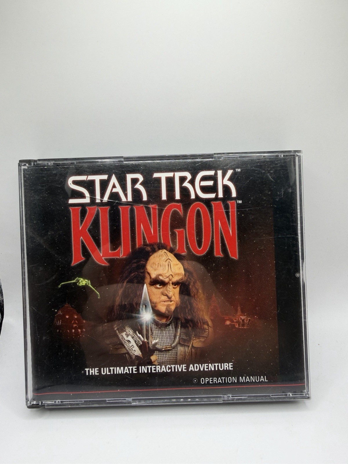 Star Trek KLINGON PC CD-ROM 3 Disk + Manual Ultimate Interactive Adventure