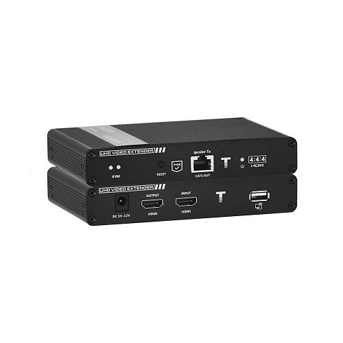 Kanex EXT-HDMIKVM70M 4K 60 Hz HDMI KVM Extender Over CAT6 with USB 2.0, 70m