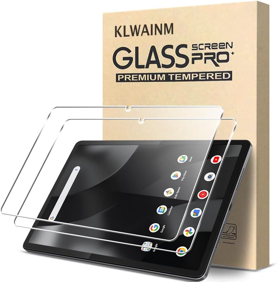 2 Pack Tablet Tempered Glass Screen Protector with 9H Anti Scratch HD Clear