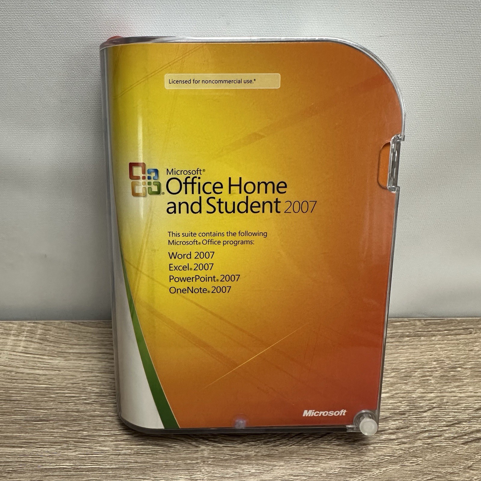 Microsoft Office 2007 Home and Student 3 PCs Full Retail English Open Box