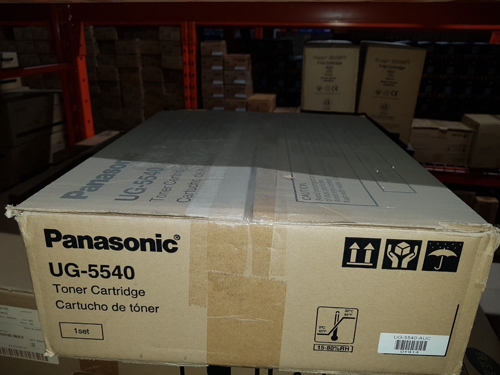 Genuine Panasonic UG5540 Black Toner Cartridge UF-7000 8000 9000