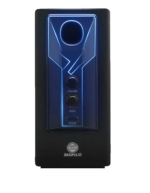 GOgroove BassPULSE 2.1 Computer Speaker Powered Subwoofer 
