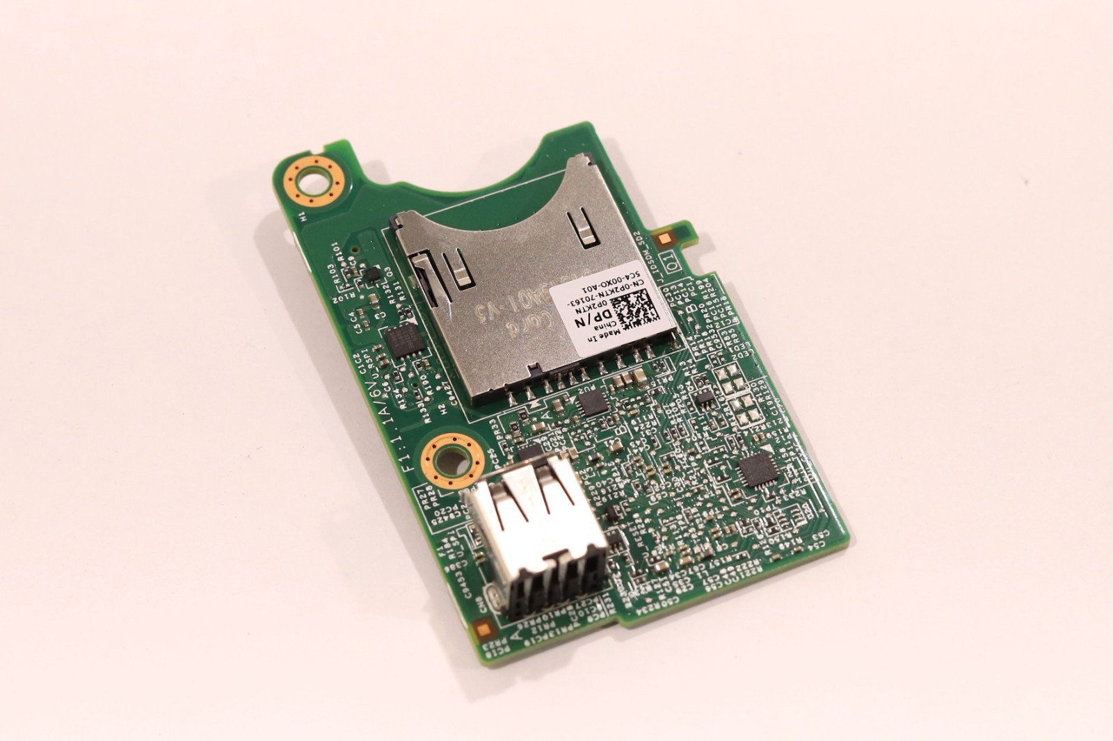 Dell M630/M830 Internal Dual-SD Card Reader Module Dell P/N: 0P2KTN Tested
