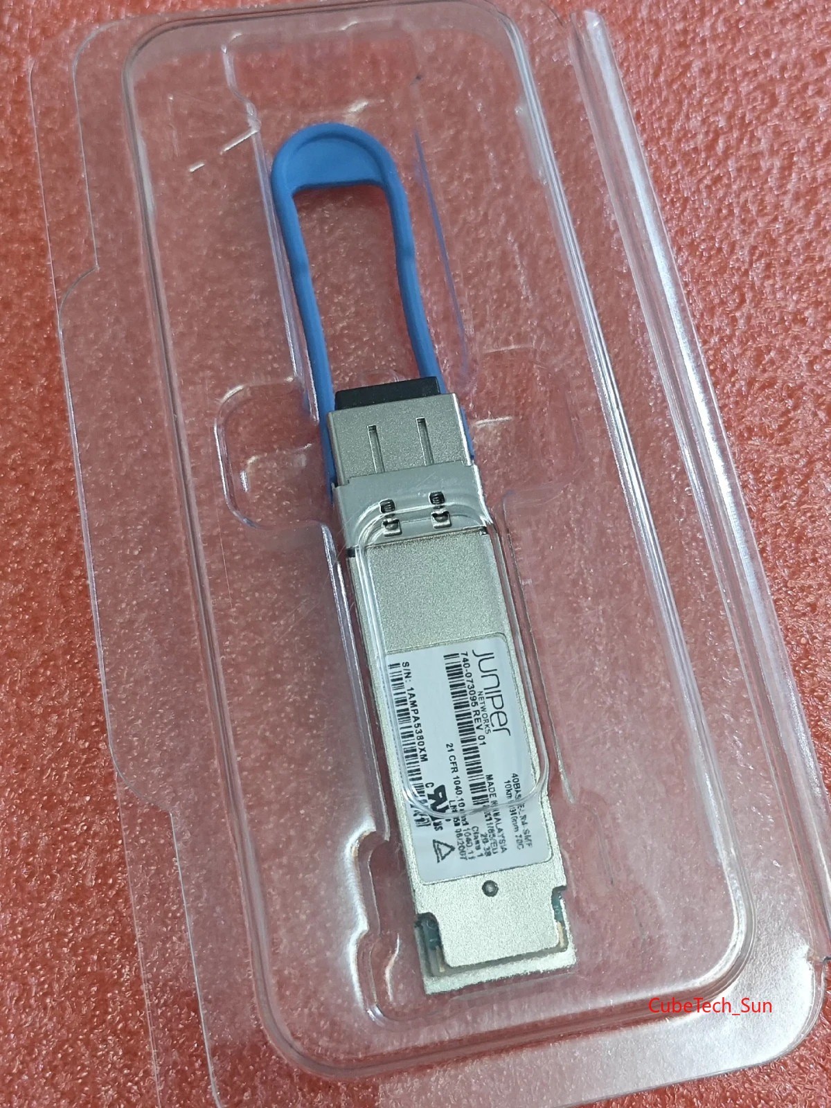 1PC Juniper 740-073095 JNP-QSFP-40G-LR4 QSFP+ 40GBase-LR4 10KM 70C MODULE