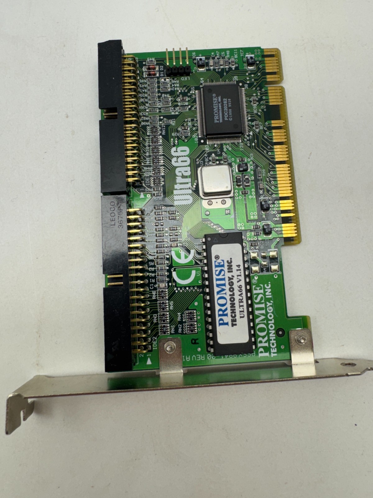 Vintage Promise Ultra66 PCI IDE Controller Card PDC20262 ATA/66 - Untested