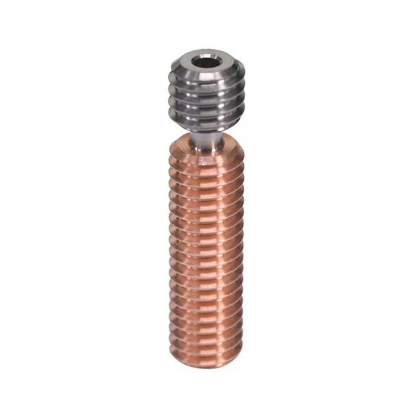 M6x26mm MK8 Titanium-Alloy Bi-metal Heatbreak Heat Break Throat for 3D Printer