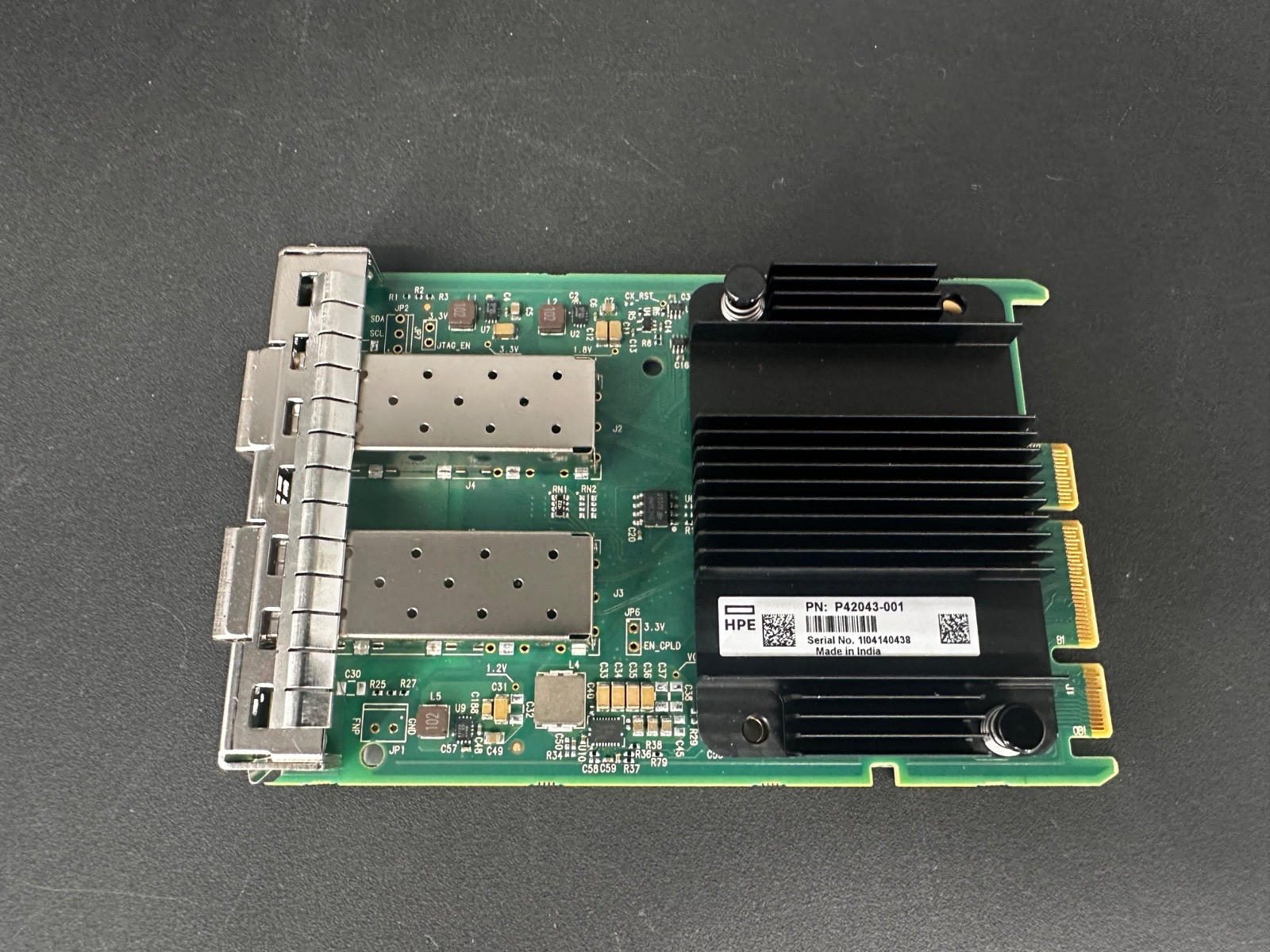 HPE Mellanox MCX631432AS-ADAI Dual Port 10/25 Gigabit SFP28 OCP Card P42041-B21