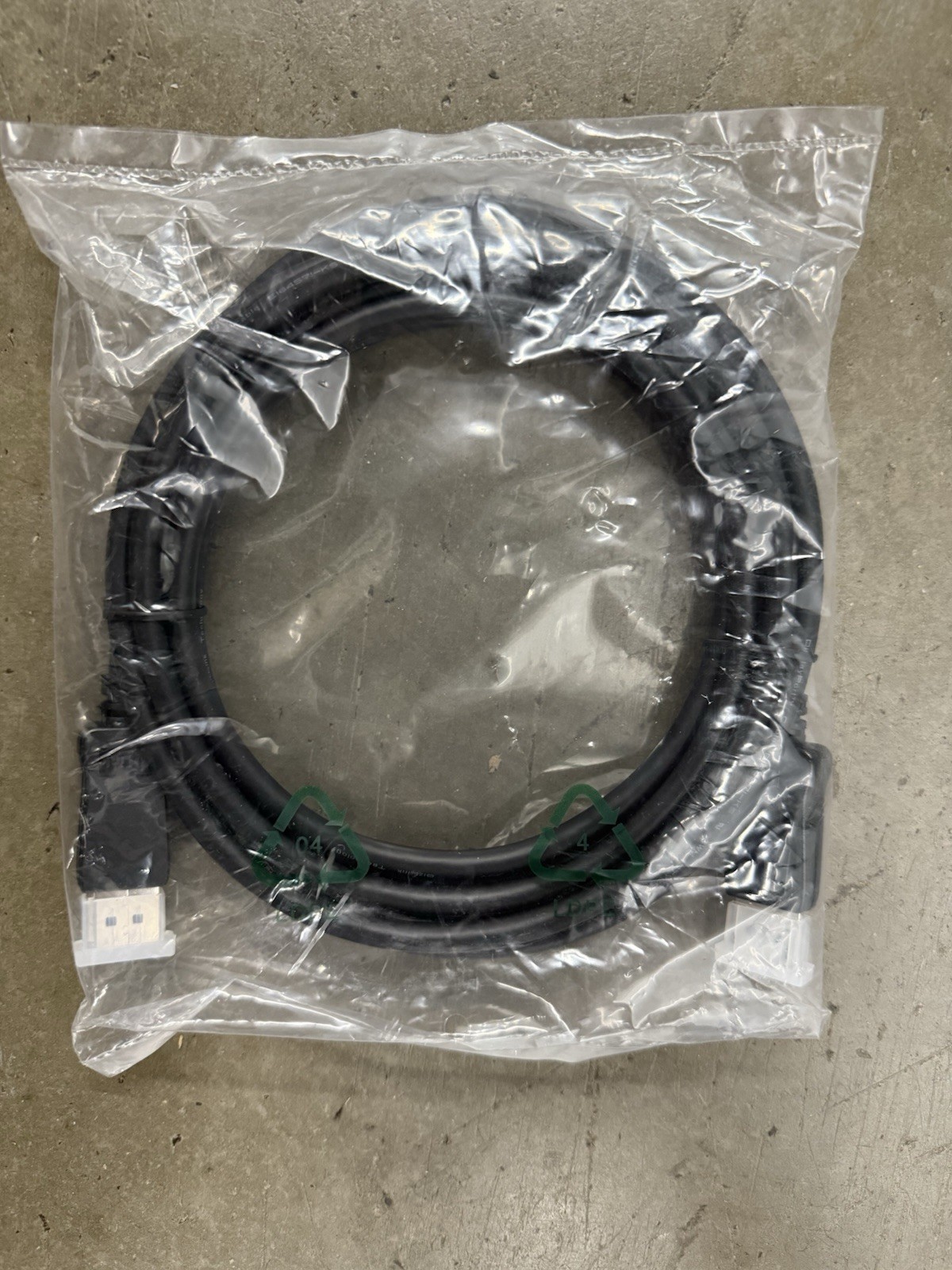 Lot Of 7 NEW 6' BizLink  E164571-KS 4K Cable Display Port DP to DisplayPort