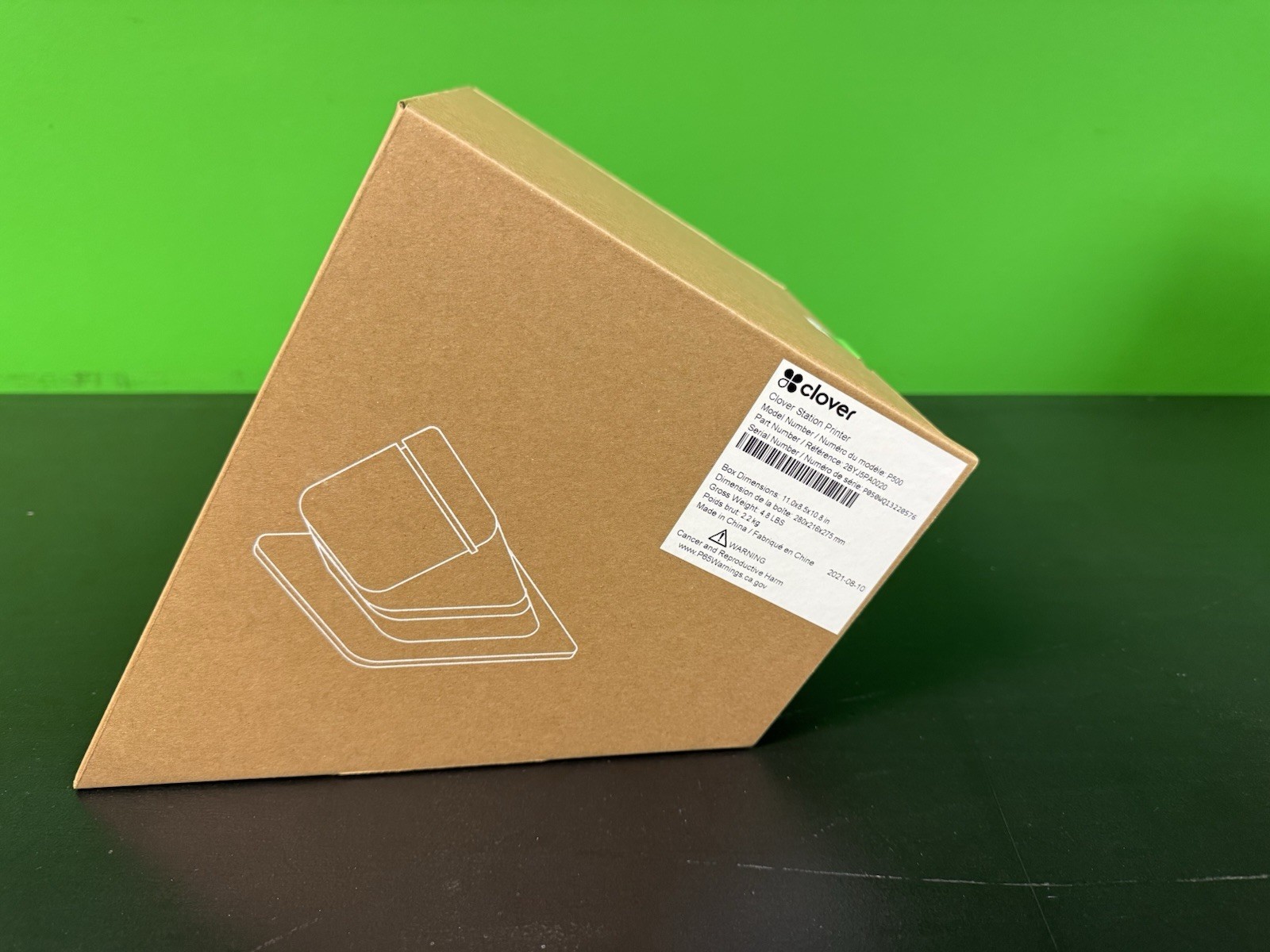 Clover station printer p500 -New In box Free sship