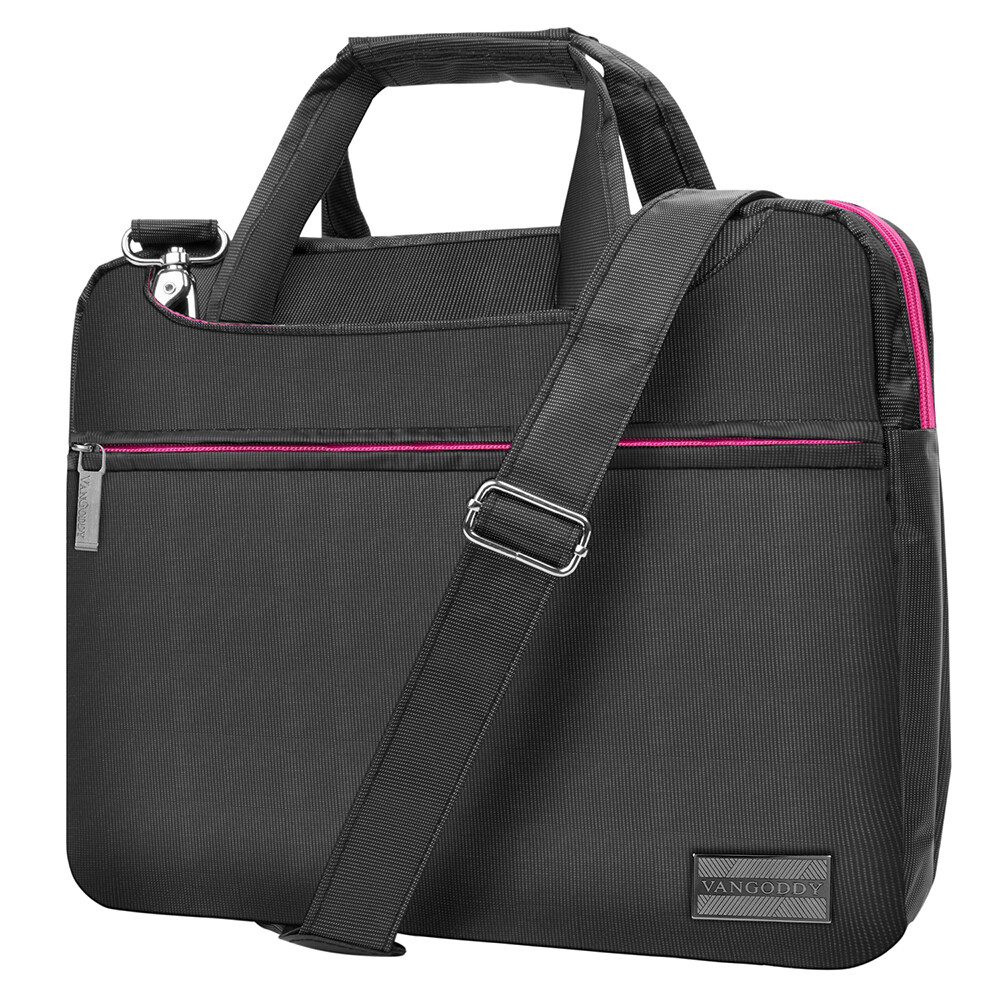 Gray Nylon School Laptop Bag Crossbody Bag For 13" iPad Pro 12.9/ Macbook Air 13