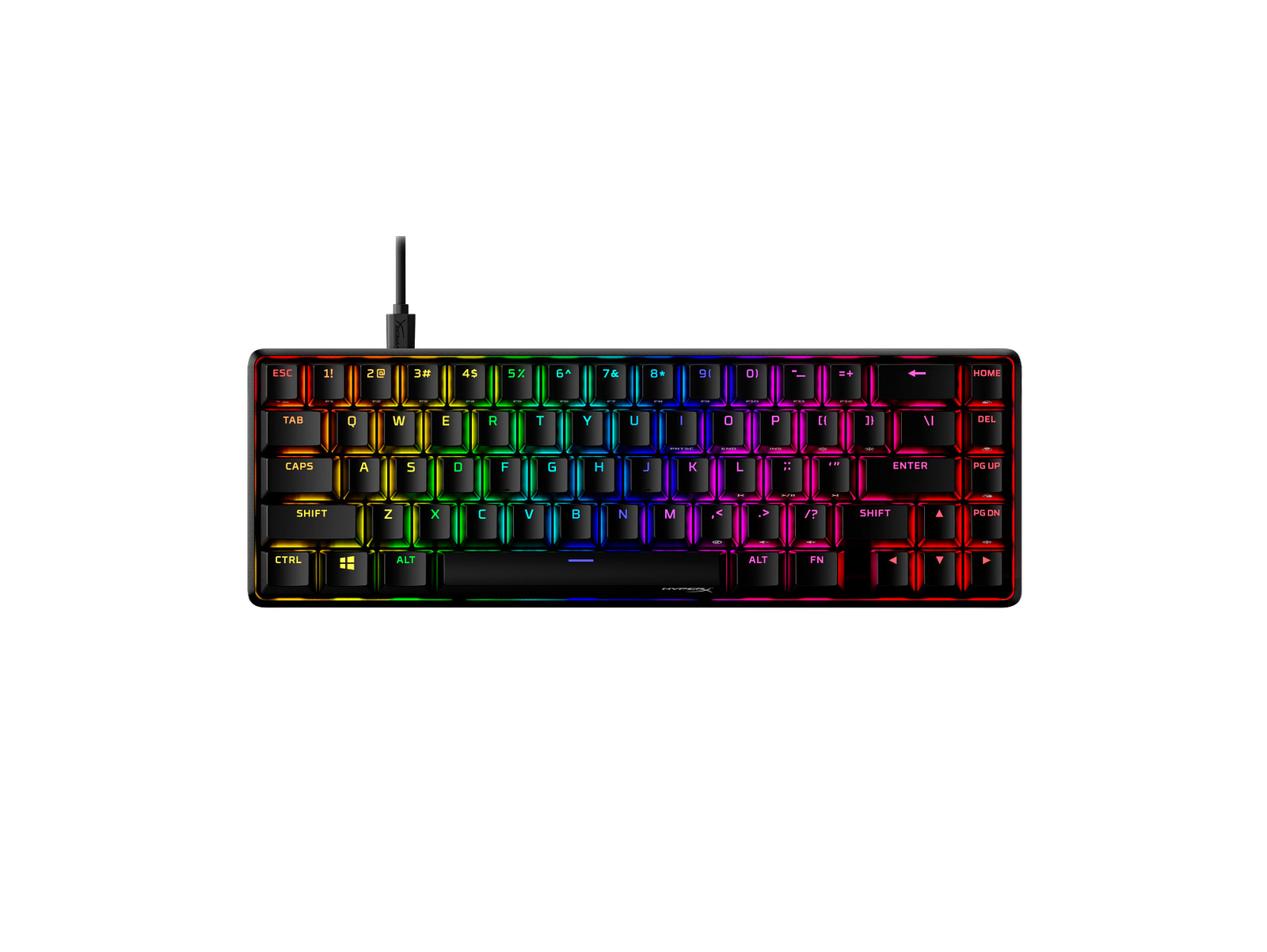 HyperX Alloy Origins 65 - Mechanical Gaming Keyboard - HX Aqua - US Layout