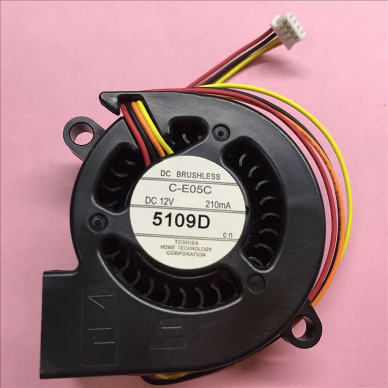 C-E05C Turbofan EB-C26SH/C28SH/C30X/C30XE Projector Cooling Fan 4-wire 12V 210mA