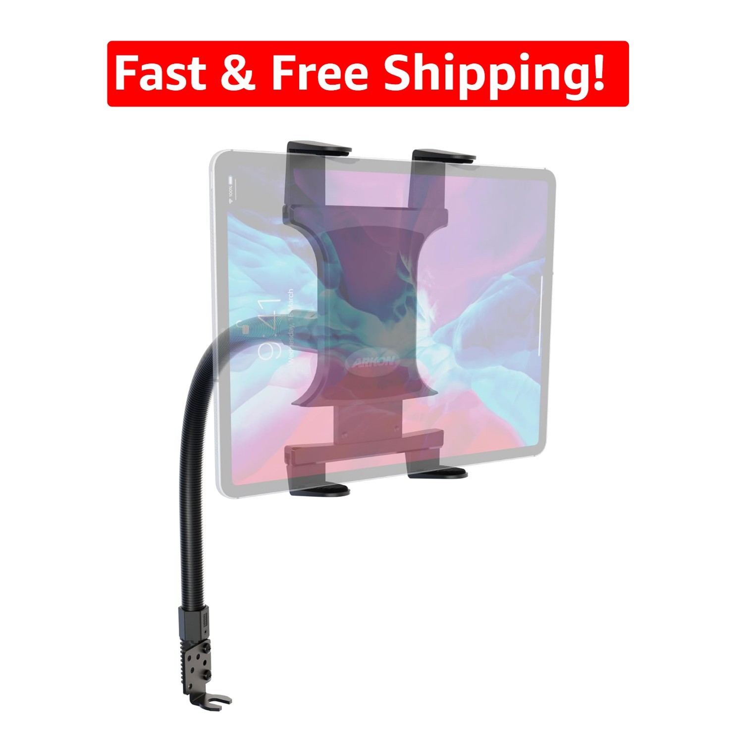 Transform Your Drive with a 22-Inch Gooseneck Tablet Holder for Vehicles