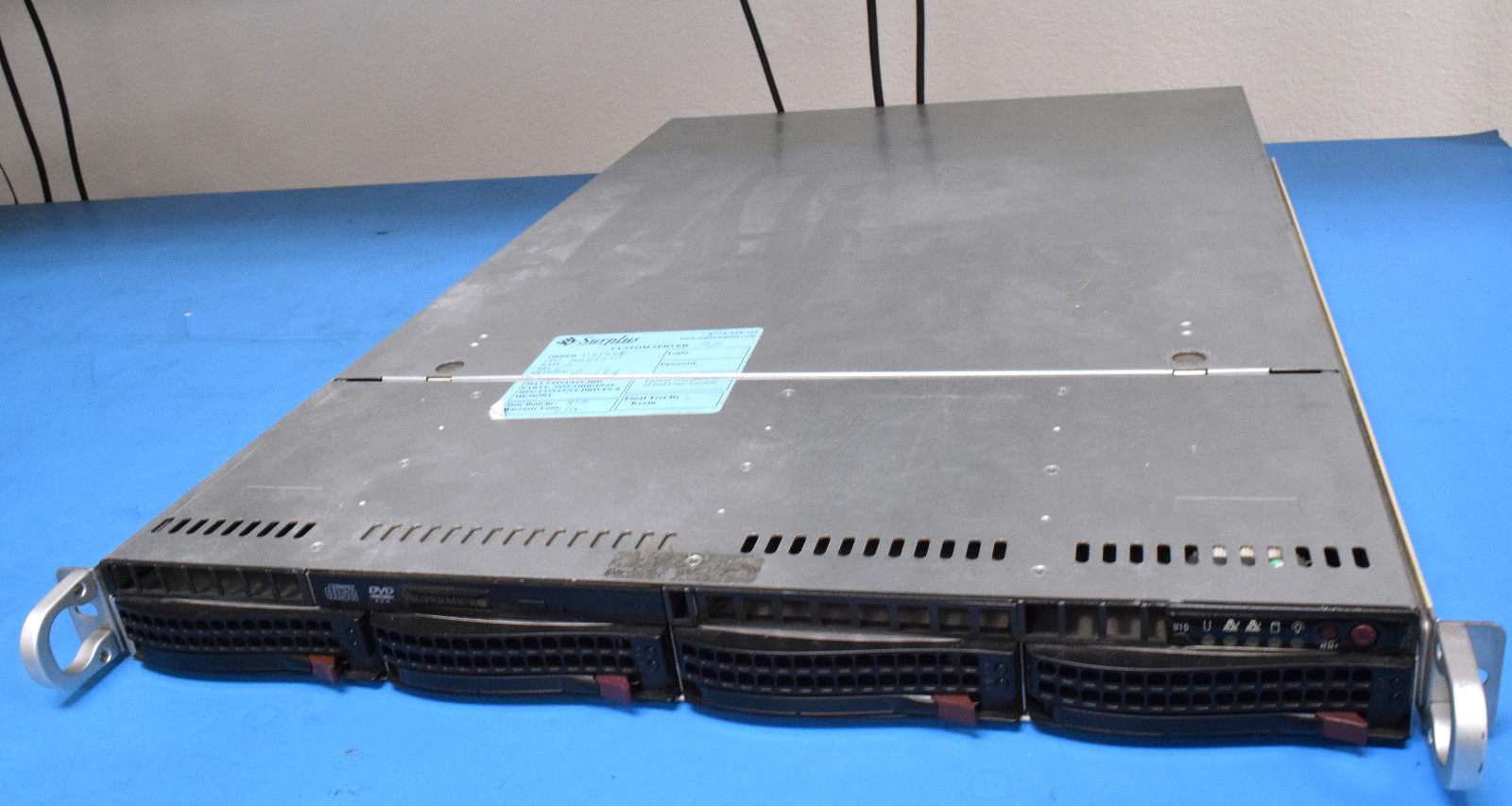 SuperMicro SuperServer 6015B-NT/U Chassis, No Motherboard, No CPU's, All Working