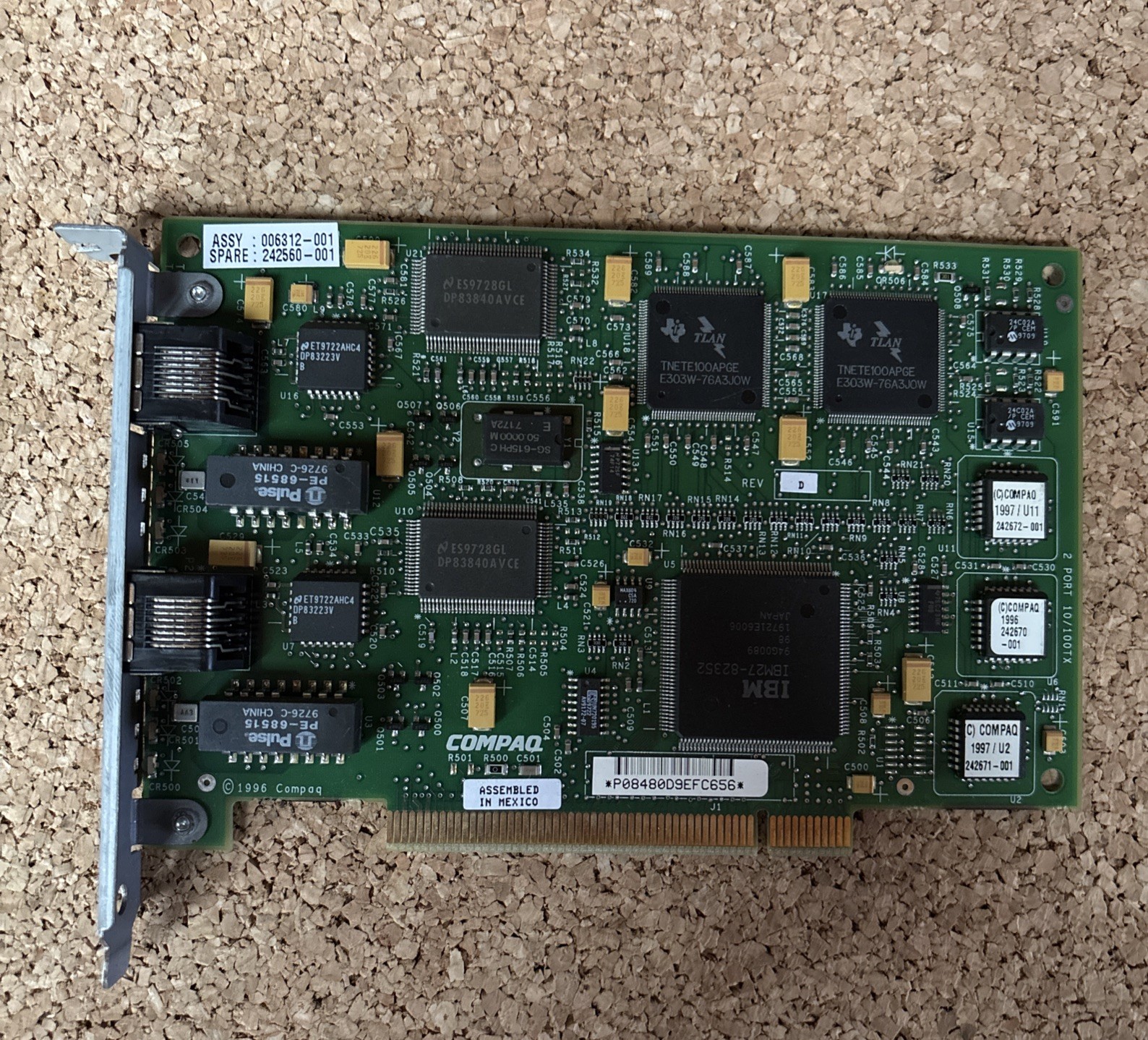 Compaq 242560-001 Dual 10/100TX Network Adapter