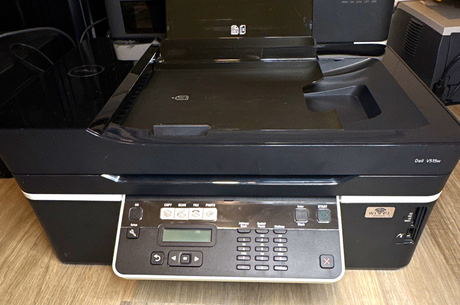 Dell V515w Wireless All-in-One Inkjet Color Printer Copier Scanner Fax
