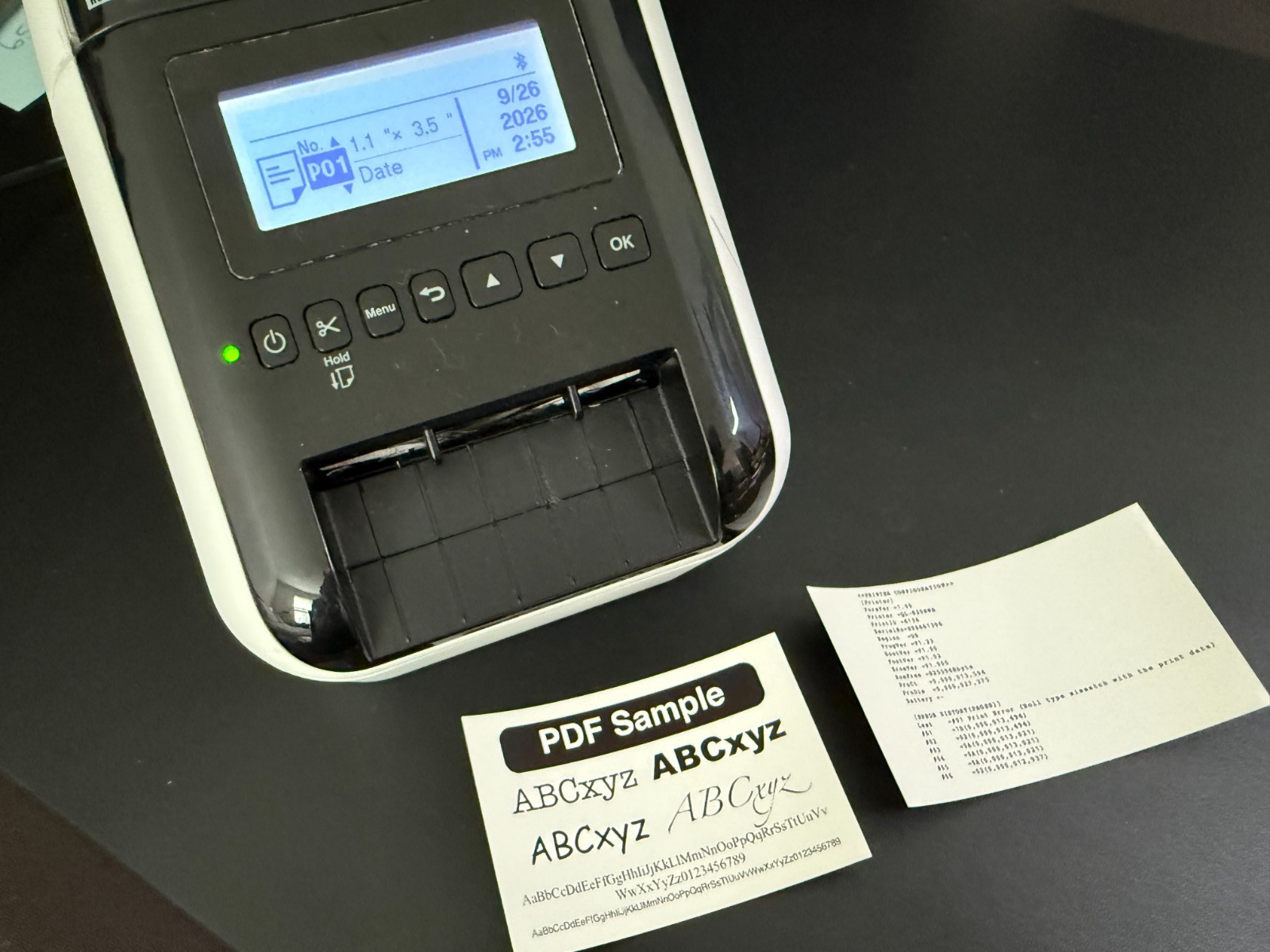 Brother QL-820NWB Professional Printer W/AC Adapter
