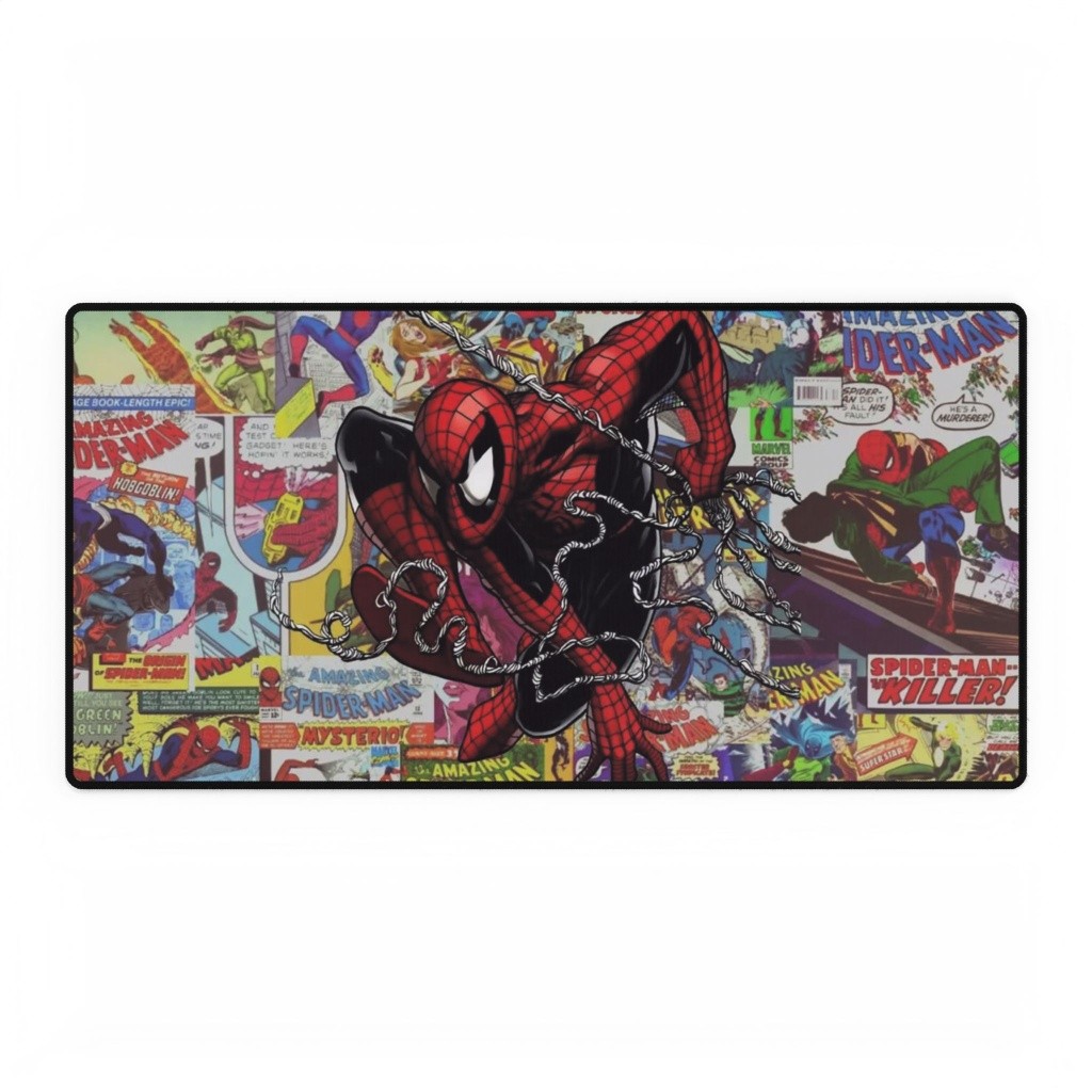 Marvel Spider-Man Vintage Comic Panels Action Mouse Pad Desk Mats