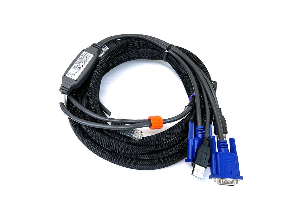 2PCS Vertiv Avocent USBIAC-15 15ft USB KVM Integrated Access Cable 520-422-503