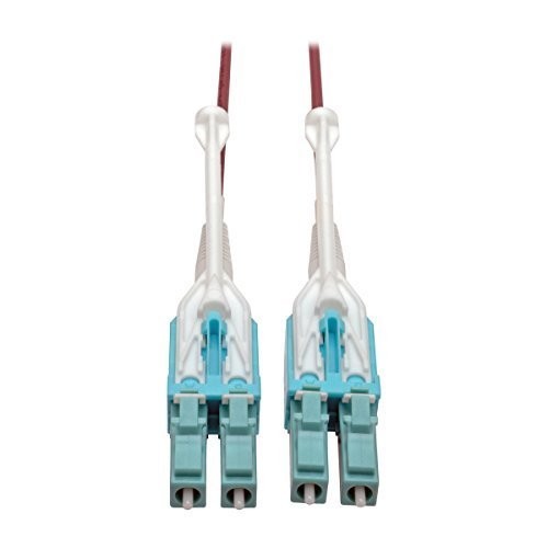 Tripp Lite N82105MMGT 5M 10Gb OM4 Duplex Fiber Patch Cable Magenta