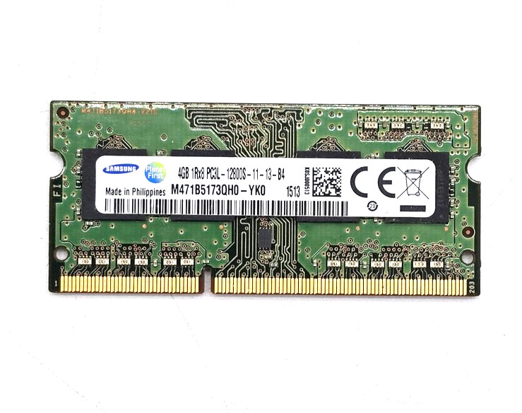 Samsung 4GB DDR3L 1600MHz PC3L-12800S SODIMM Laptop RAM M471B5173QH0-YK0