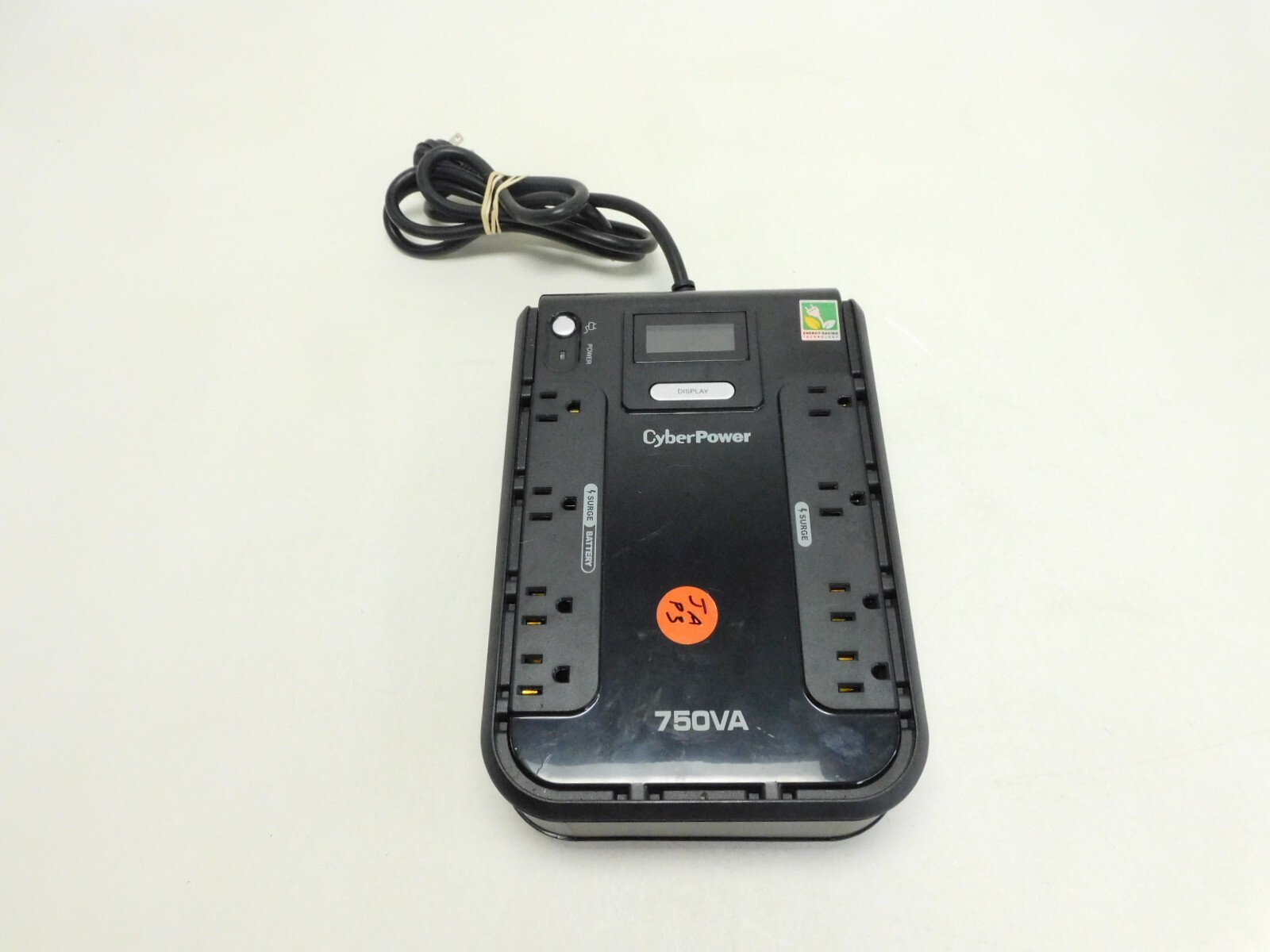 CyberPower Intelligent LCD 750VA UPC 420W 8 Outlet USB Communication NO Battery