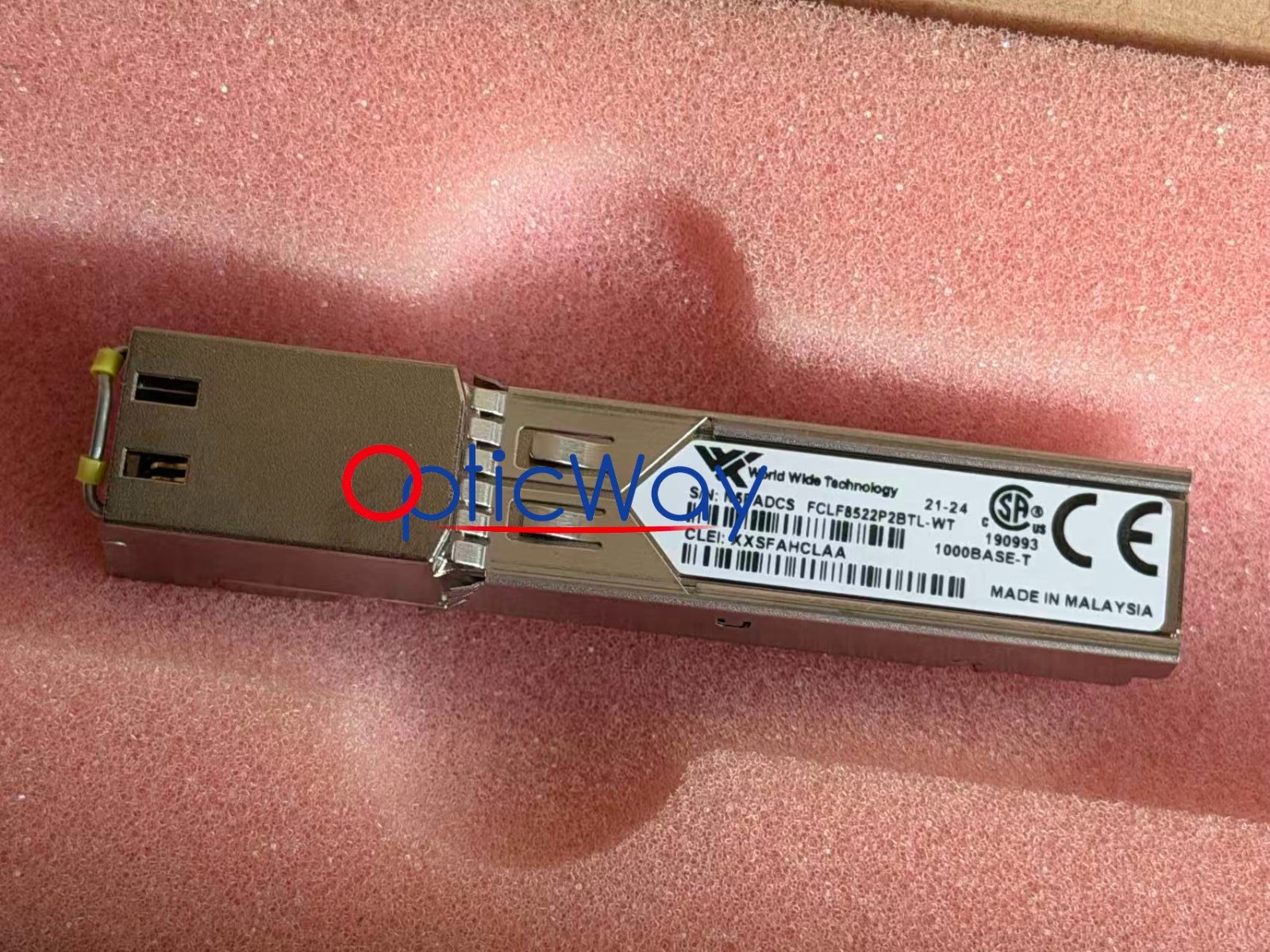 World Wide Technology FCLF8522P2BTL-WT SFP  1.25G Base-T  XXSFAHCLAA