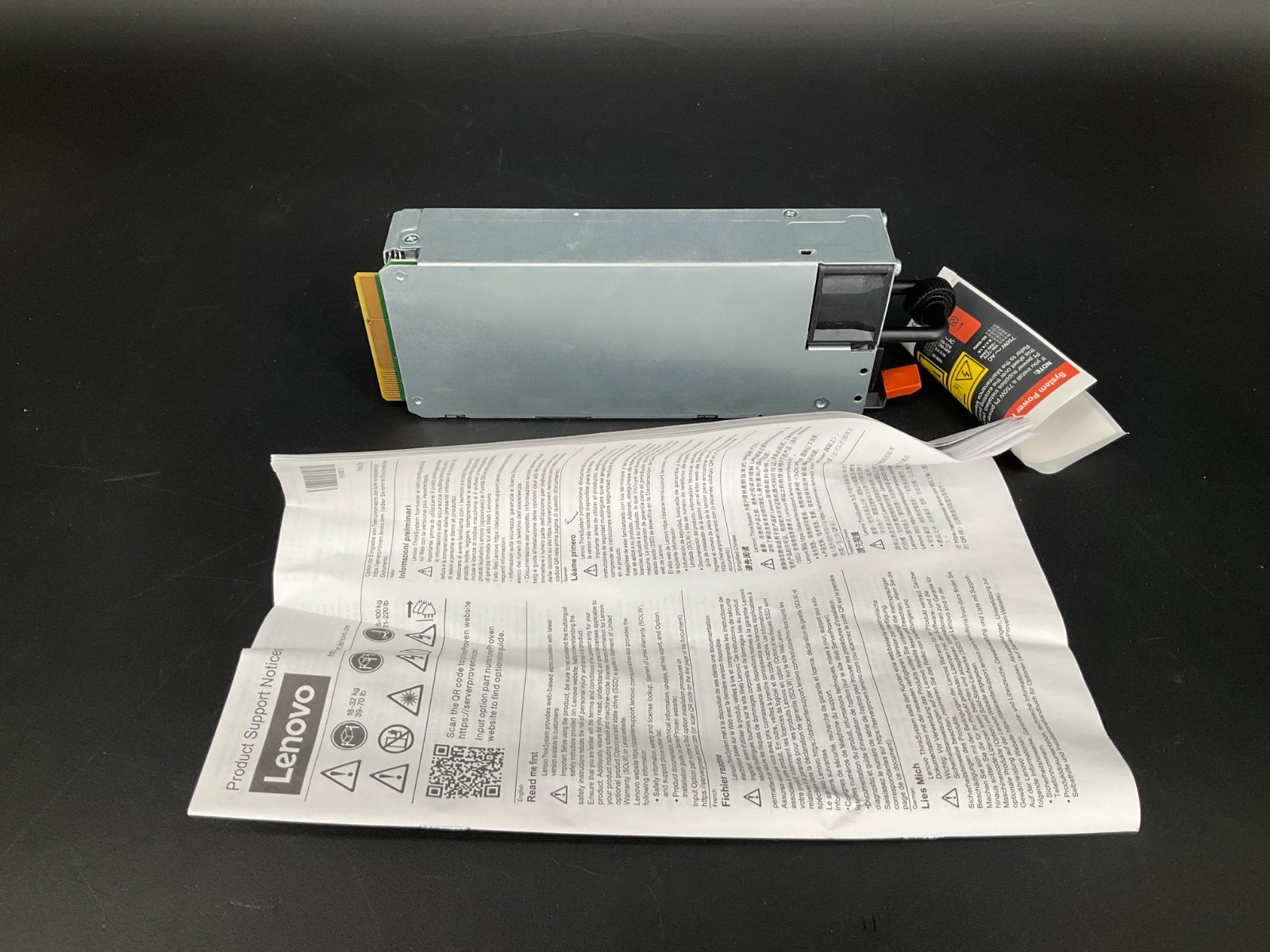 Lenovo 750 watt Hot Swap Power Supply 7N67A00883 94Y8191 94Y8284 ✅ ❤️️ ✅ ❤️