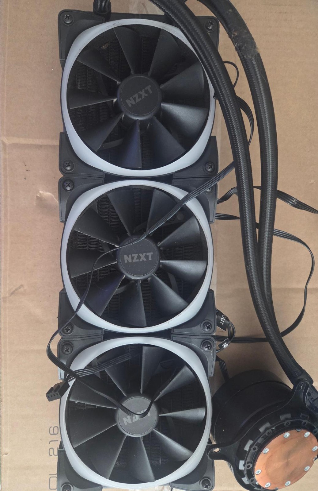 NZXT Kraken X73 RGB Liquid CPU Cooler Black 120mm "Check Description"