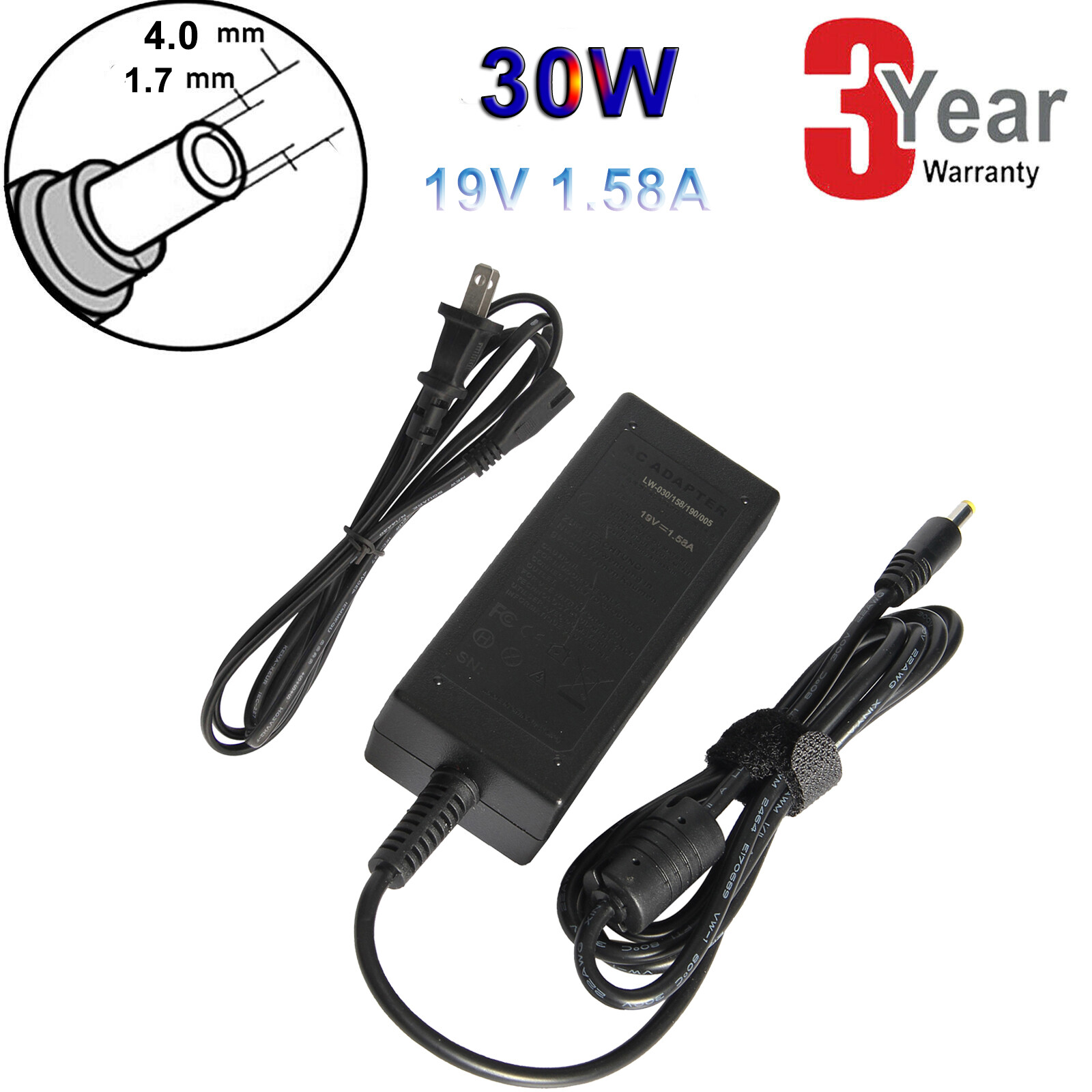 AC Adapter Power  for HP MINI 110 110-3030nr 110-3135dx 110c SUPPLY charger