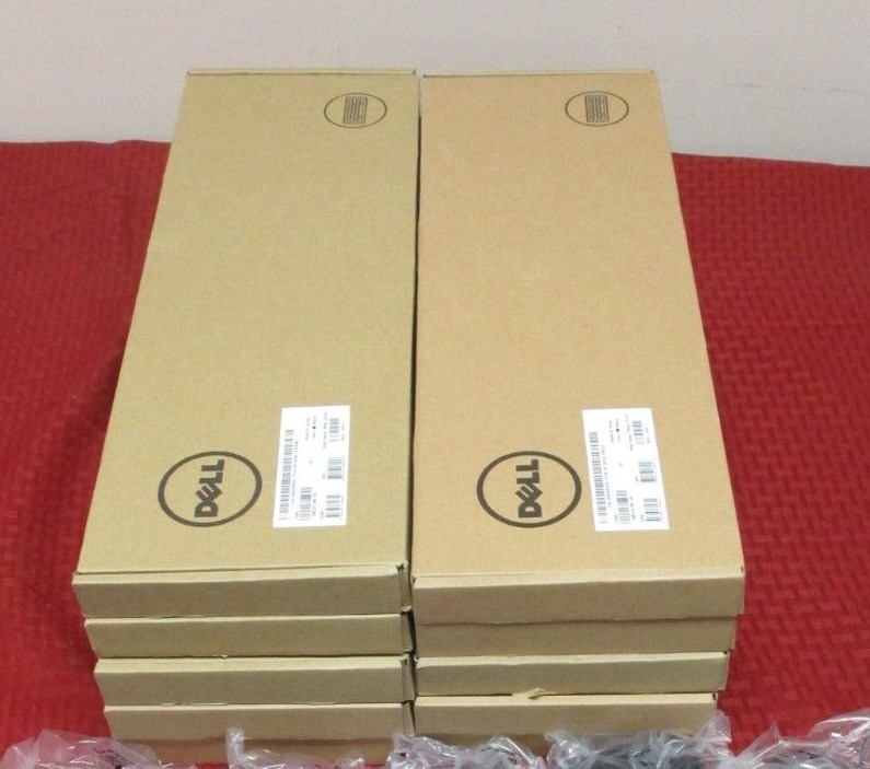 Lot of 10 NEW Dell Keyboard KB216 USB 104-Key Keyboard & 10 DELL MS116 USB MOUSE