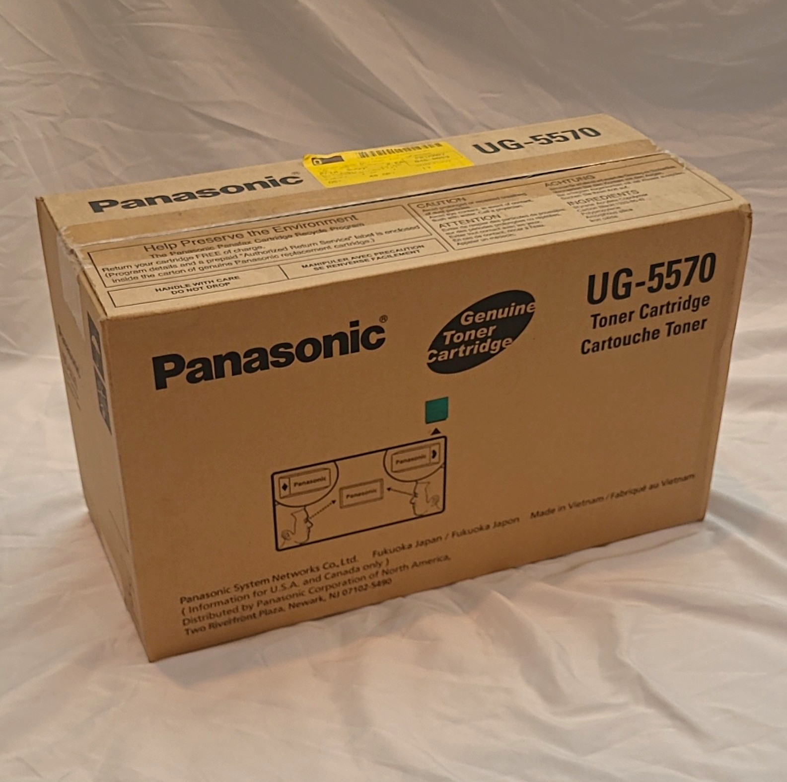 Panasonic UG-5570 Genuine/Original Toner Cartridge, Compatible For Panasonic