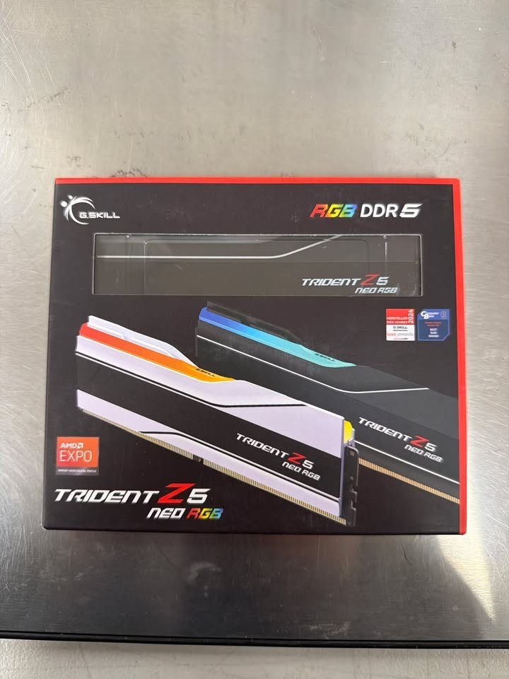 G.Skill Trident Z5 NEO RGB 32GB (2x16GB) DDR5 6000MHz F5-6000J3038F16GX2-TZ5NR