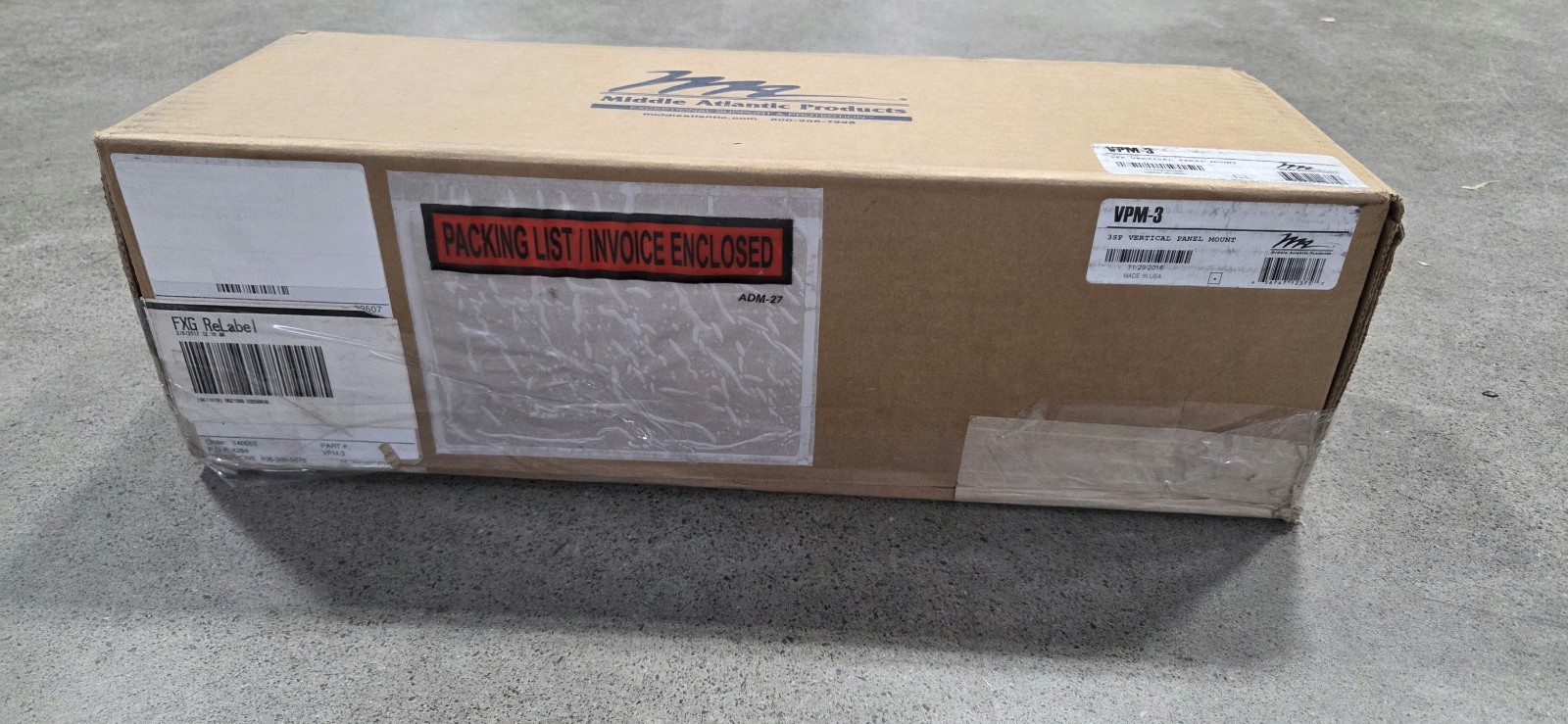 Middle Atlantic VPM-3