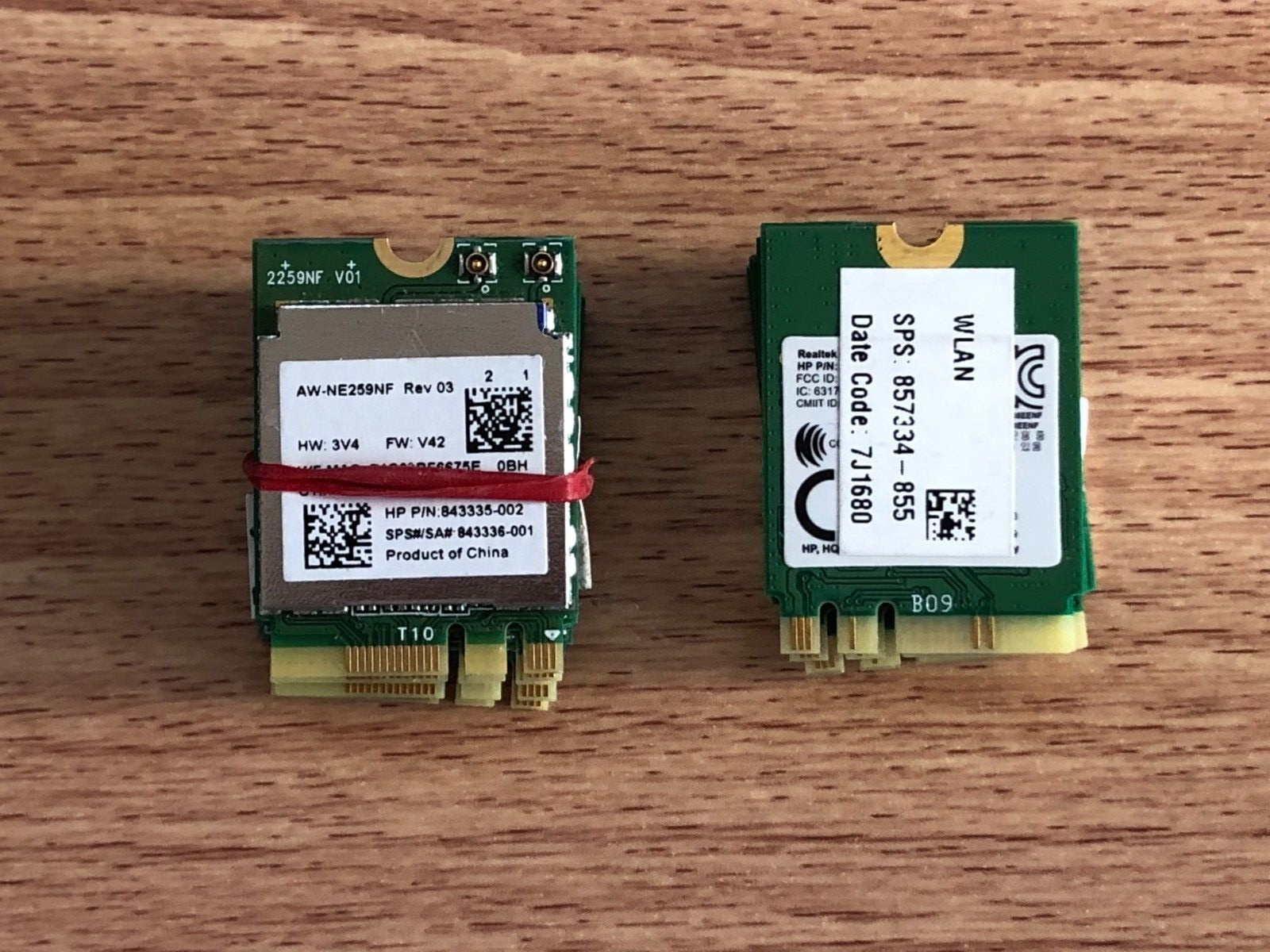843336-001 Realtek RTL8188EE 802.11b AW-NE259NF LOT of 5