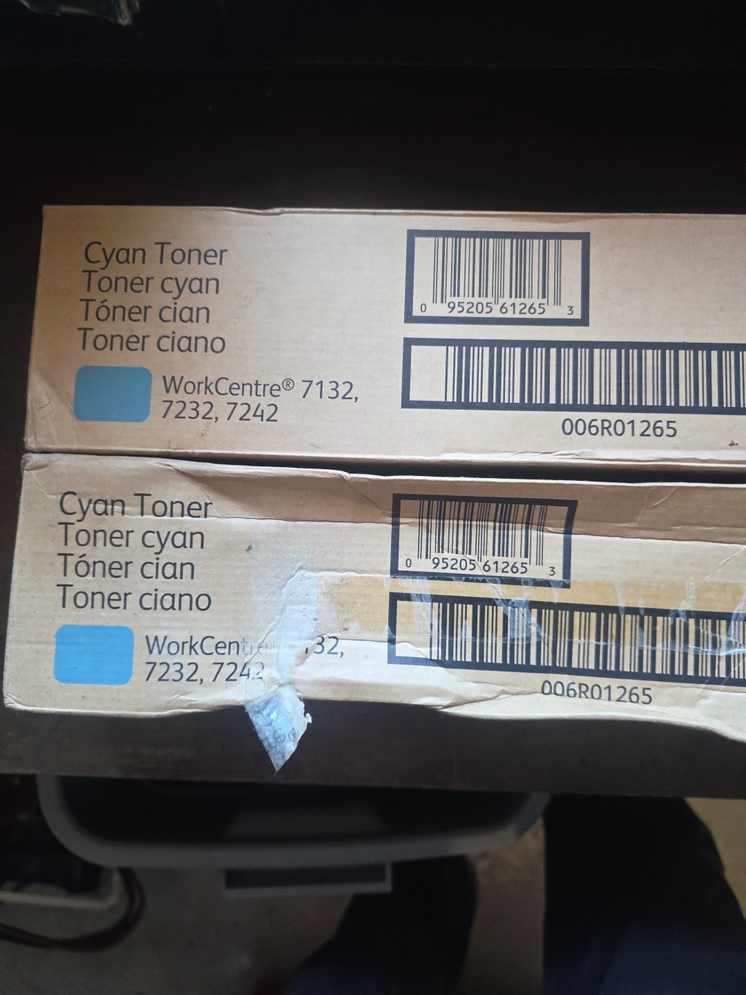 Factory Seal Genuine 006R01265 Cyan Page Yield Toner Cartridges