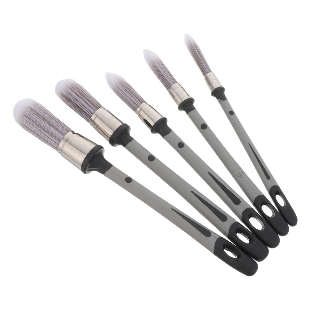 5pcs Edge Paint Brush - Detailing Brushes, 0.37''/0.51''/0.59''/0.79''/0.95"