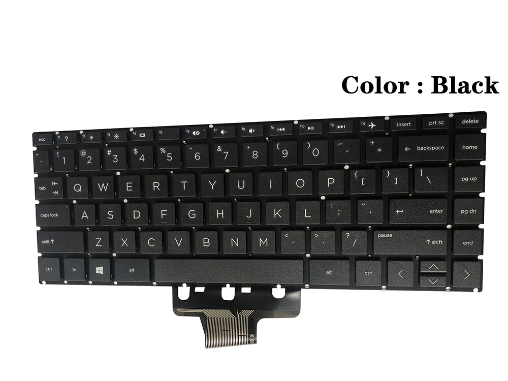 New HP 14-df0018wm 14-df0013cl 14-df0013ds 14-df0014ds Laptop Keyboard Black US