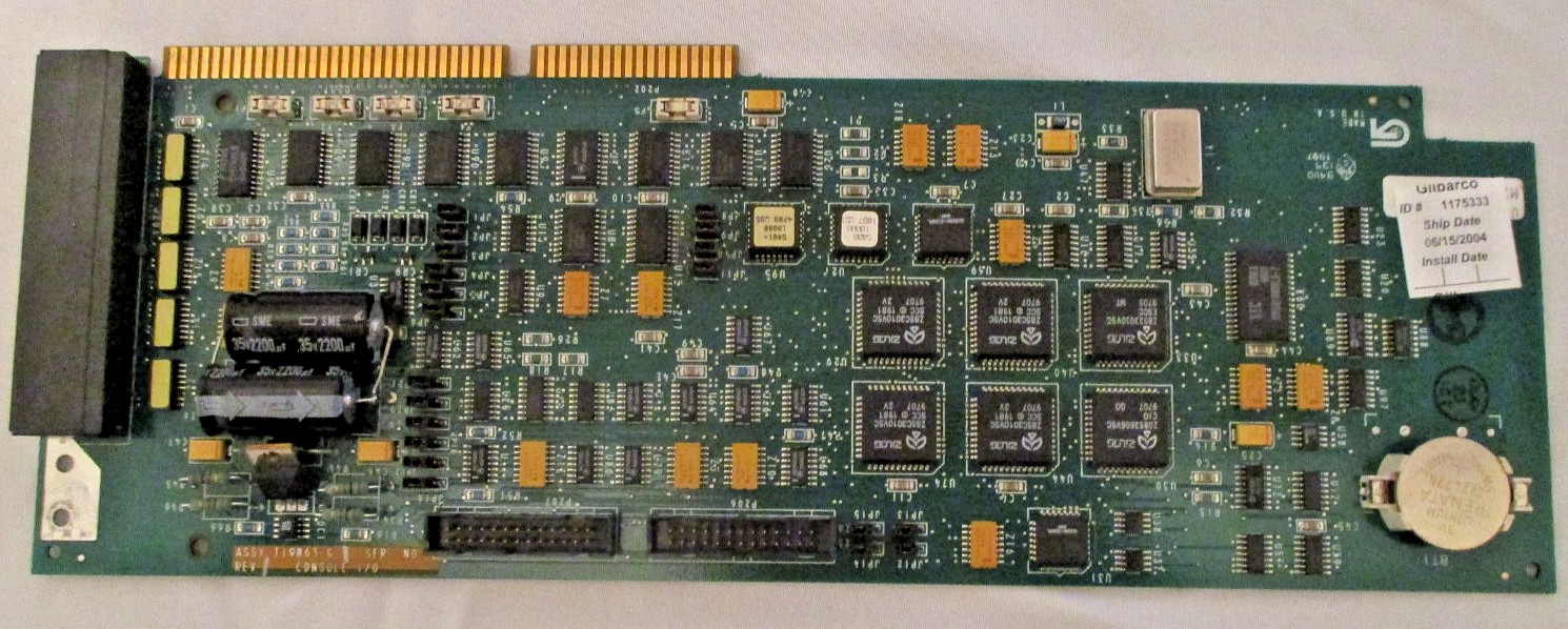 GILBARCO CONSOLE BOARD    T 19863 G1R