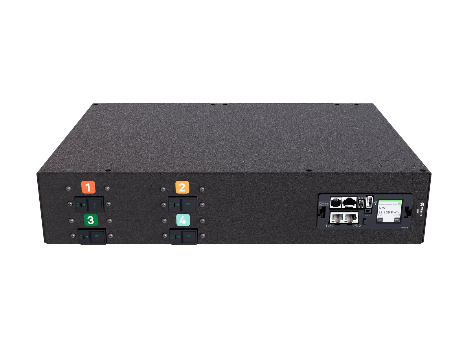 Vertiv VP4U62A0 Monitored rPDU 24 C13/C19 Outlets 60A 240V