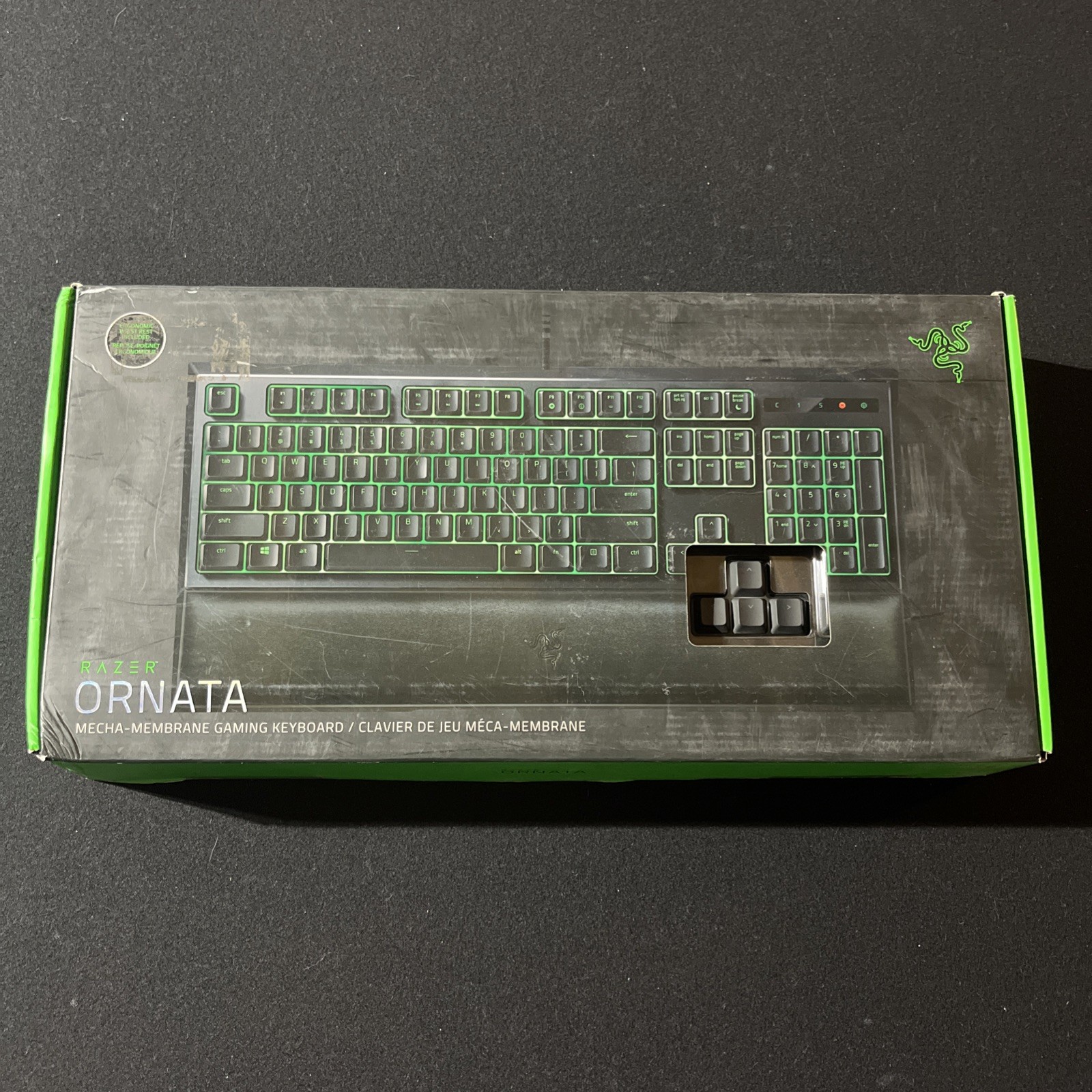 Razer Ornata Gaming Keyboard | Open Box | Unused/Untested | Complete