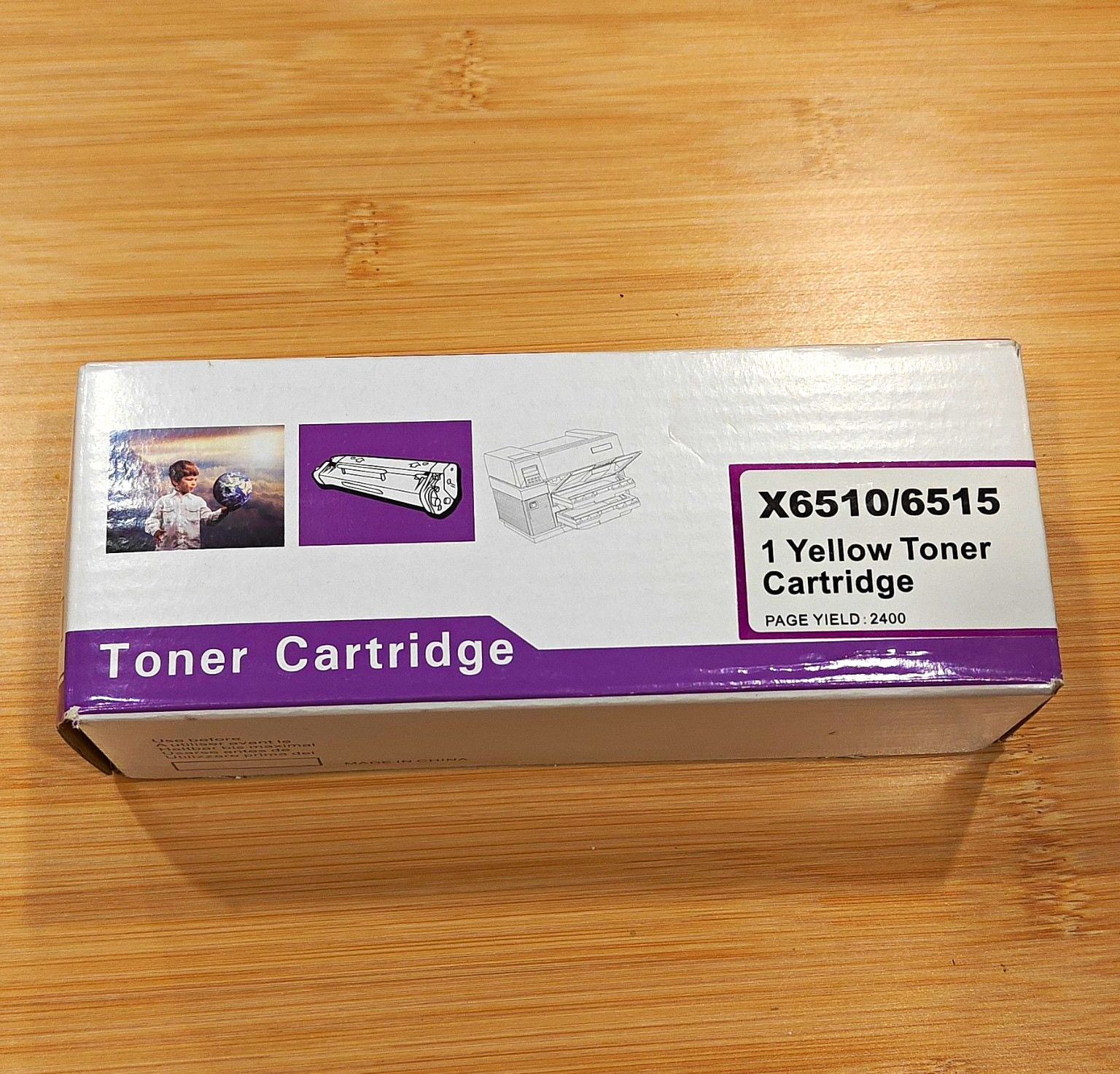 Limeink Yellow Compatible Laser Toner X-6510Y(2.4K) for Xerox 6510/6515