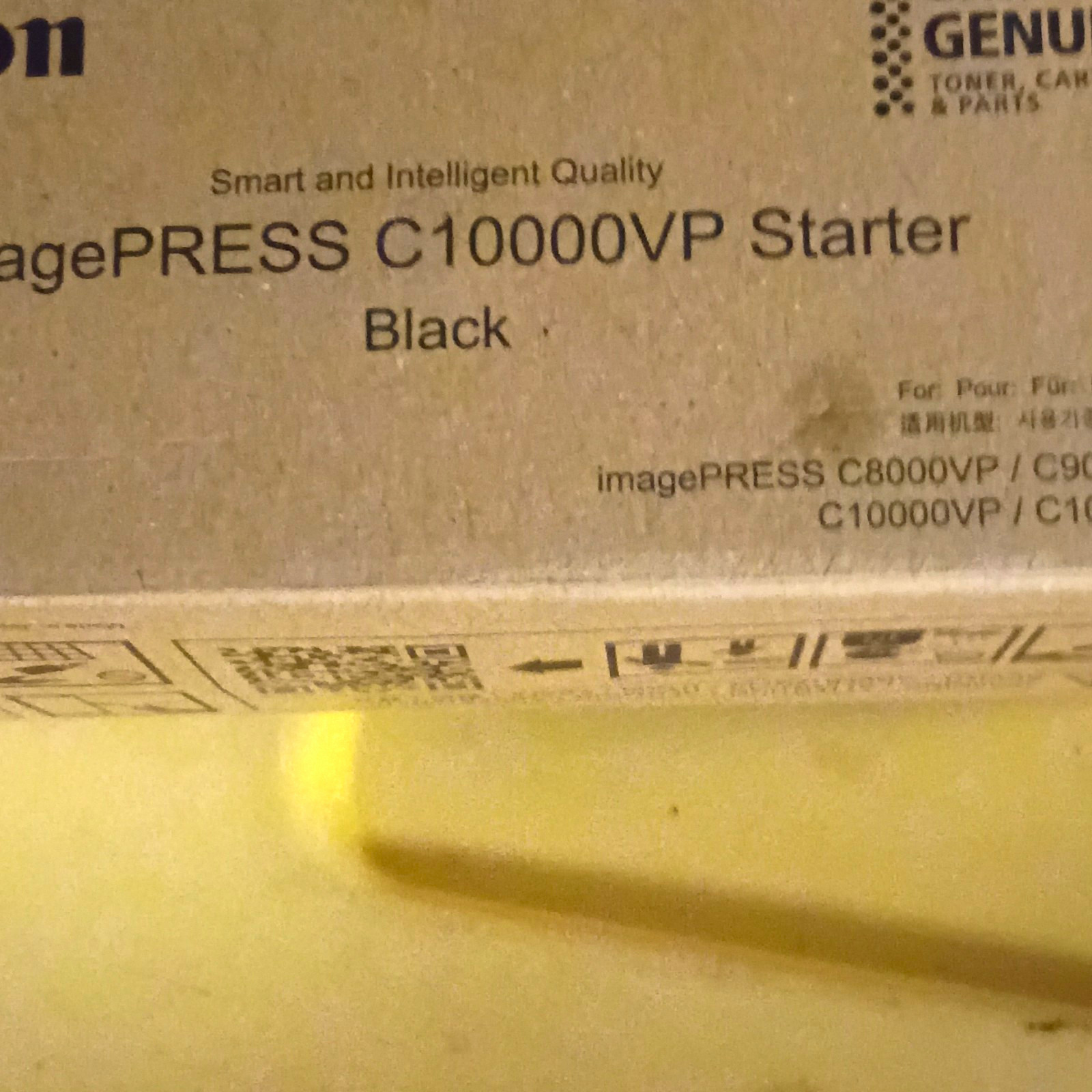 Canon Genuine Black Toner Cartridge for imagePRESS C10000VP/C9010VP/C8000VP