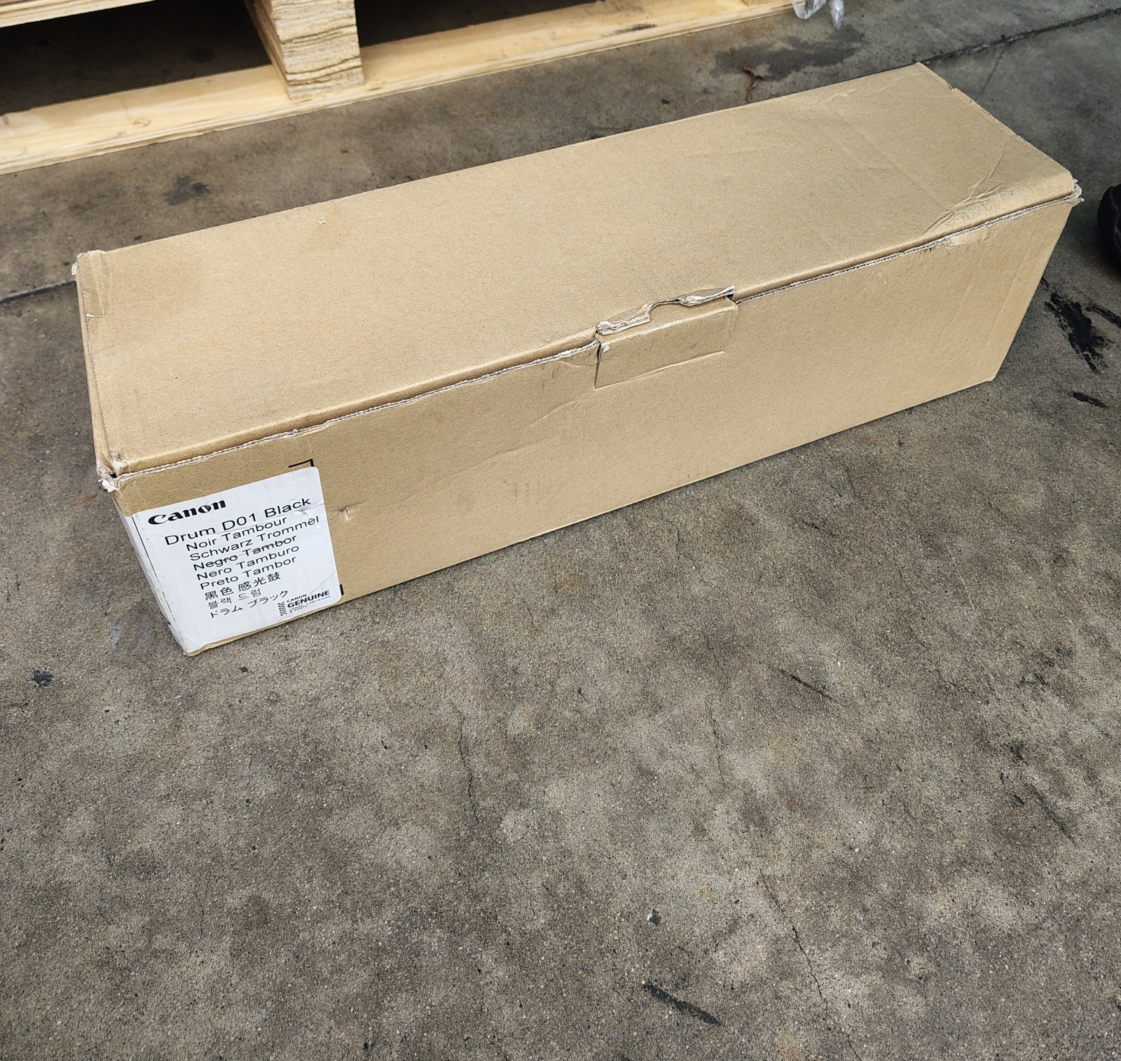 GENUINE CANON BLACK DRUM UNIT D01 - imagePRESS C750 (# 8064B001AA)