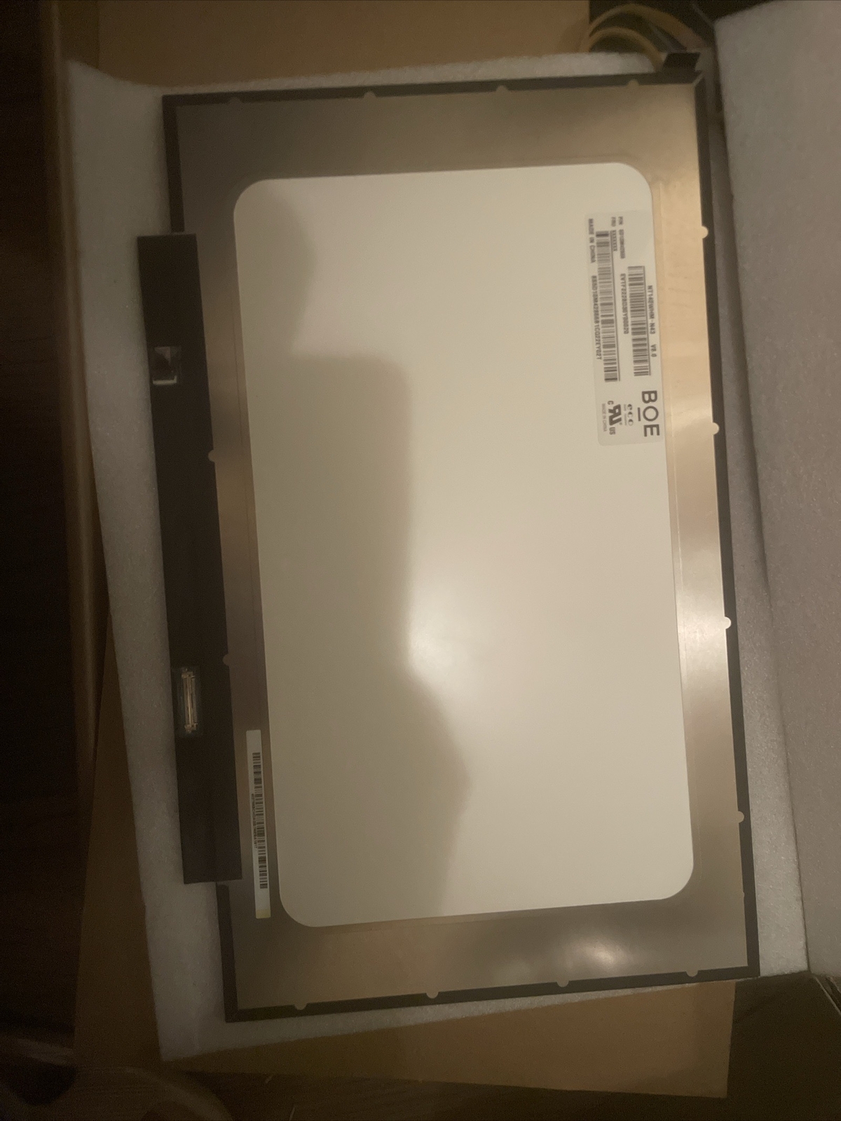 NT140WHM BOE LCD 14" 1366X768 112Ppi Slim 60Hz 30Pins Br LED Antiglare "GRADE A"