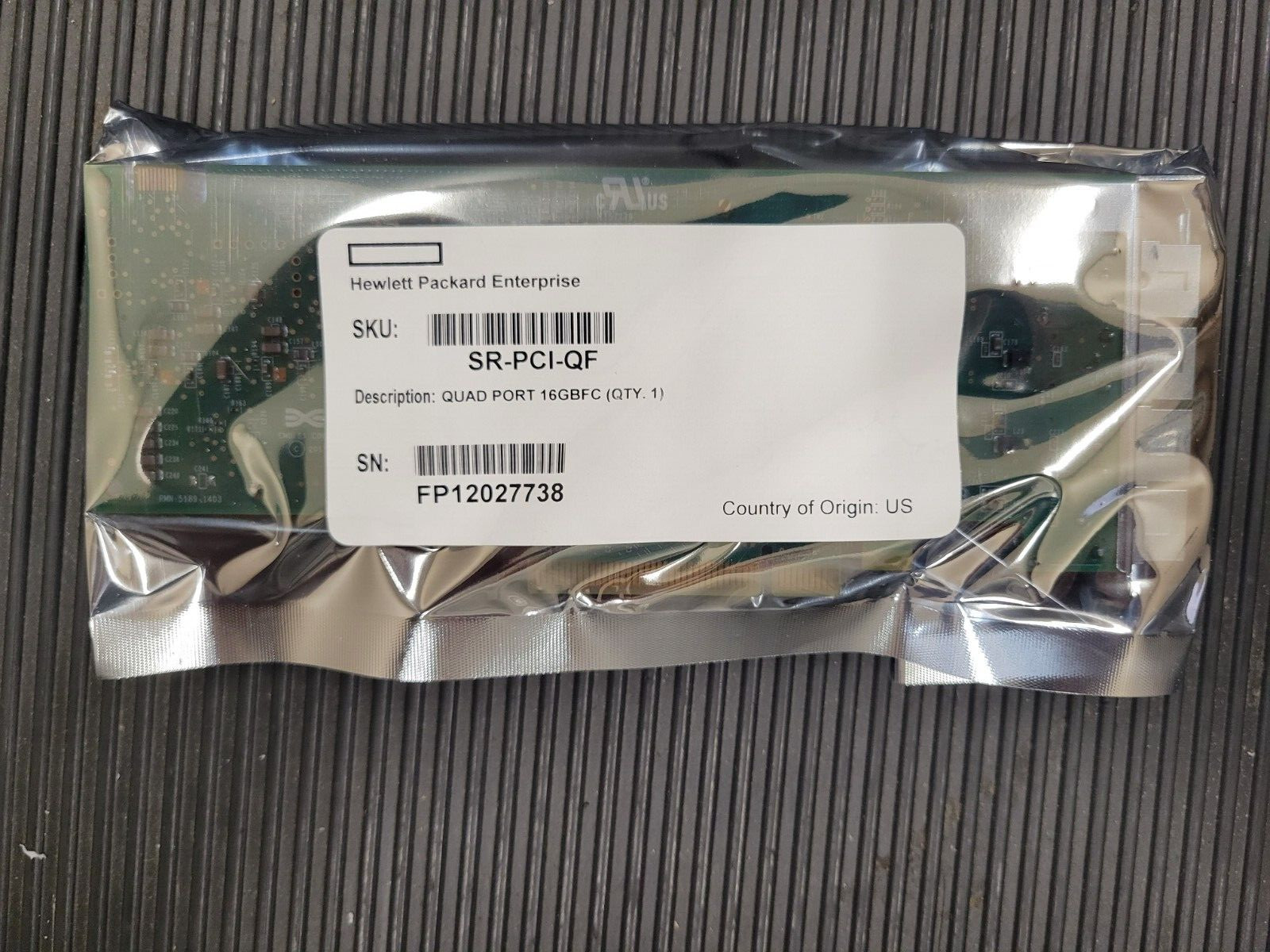 SR-PCI-QF HPE Nimble 16Gb Fibre Channel 4-port Spare Adapter (Q8F58A) NEW/w SFPs