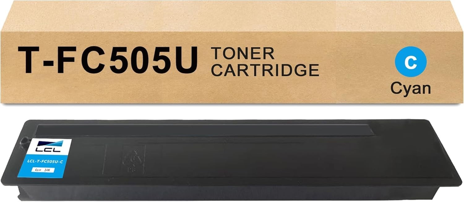 LCL T-FC505U T-FC505U-C T-FC505UC Cyan High Yield Toner Cartridge
