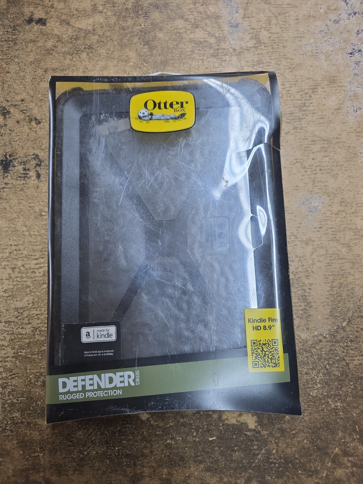 OTTER BOX KINDLE FIRE CASE AND STAND (8.9")