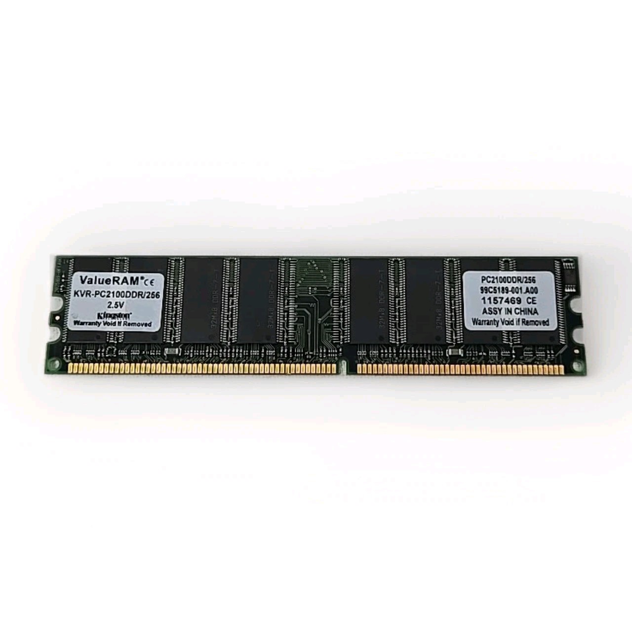 Kingston ValueRAM KVR-PC2100DDR 256MB MEMORY RAM