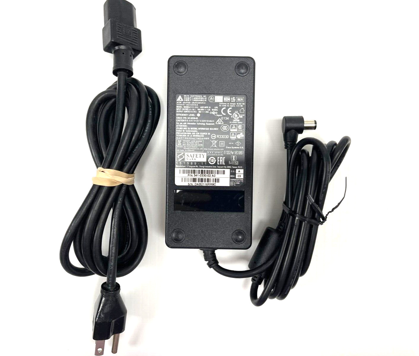 Genuine Delta Electronics 48V 1.05A AC/DC Adapter ADP-50FR B Charger 7.4mm